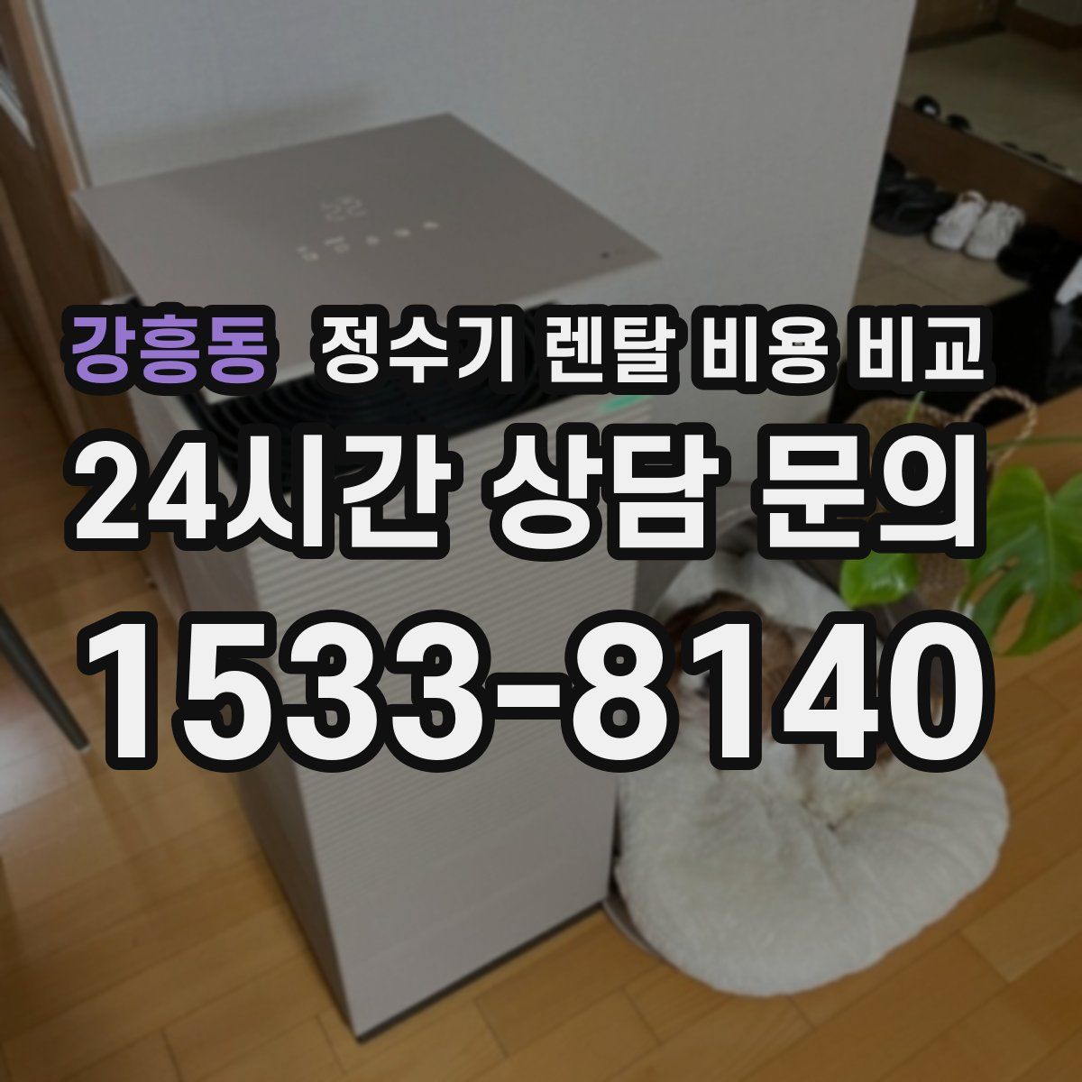 강흥동 정수기 렌탈 비용 비교
