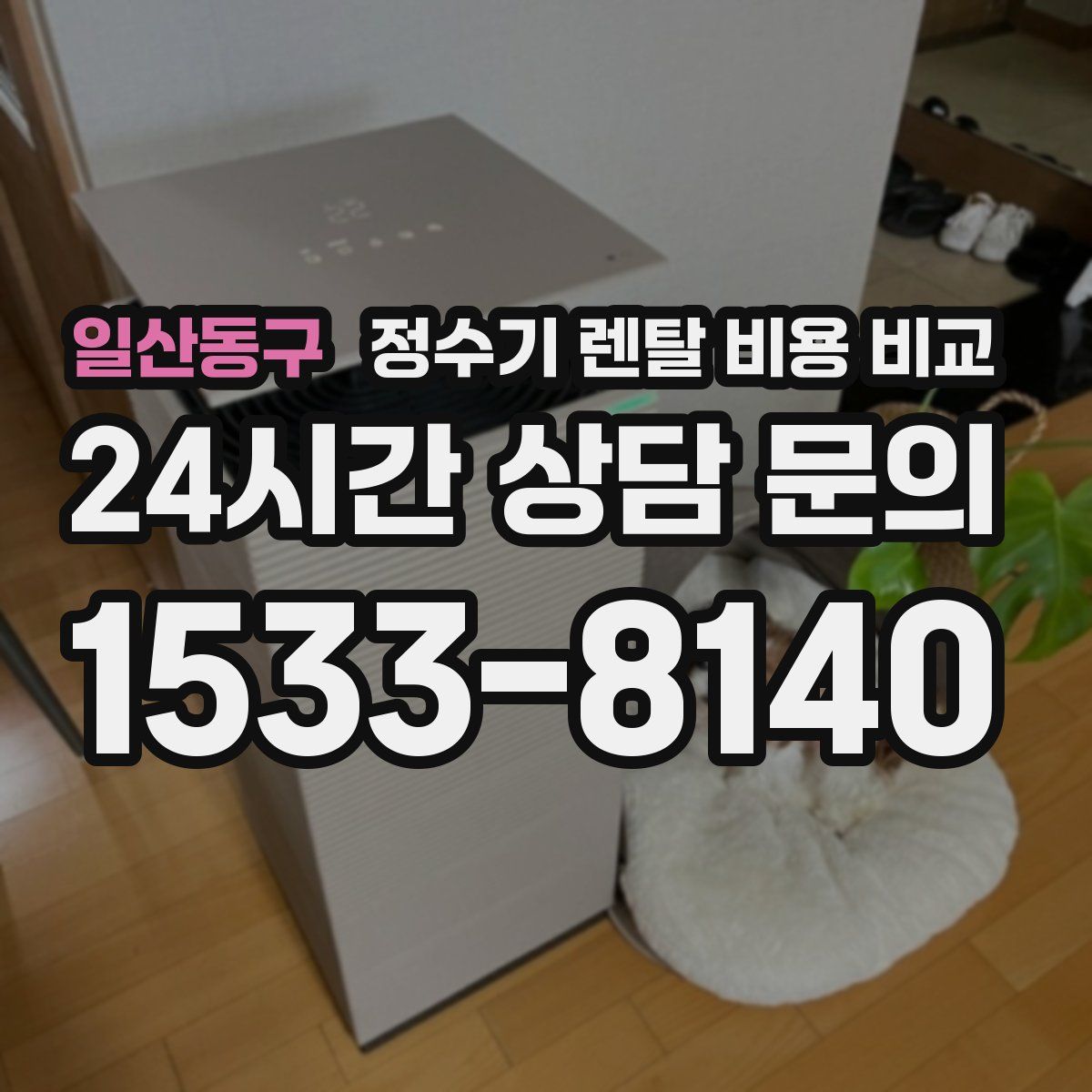 일산동구 정수기 렌탈 비용 비교