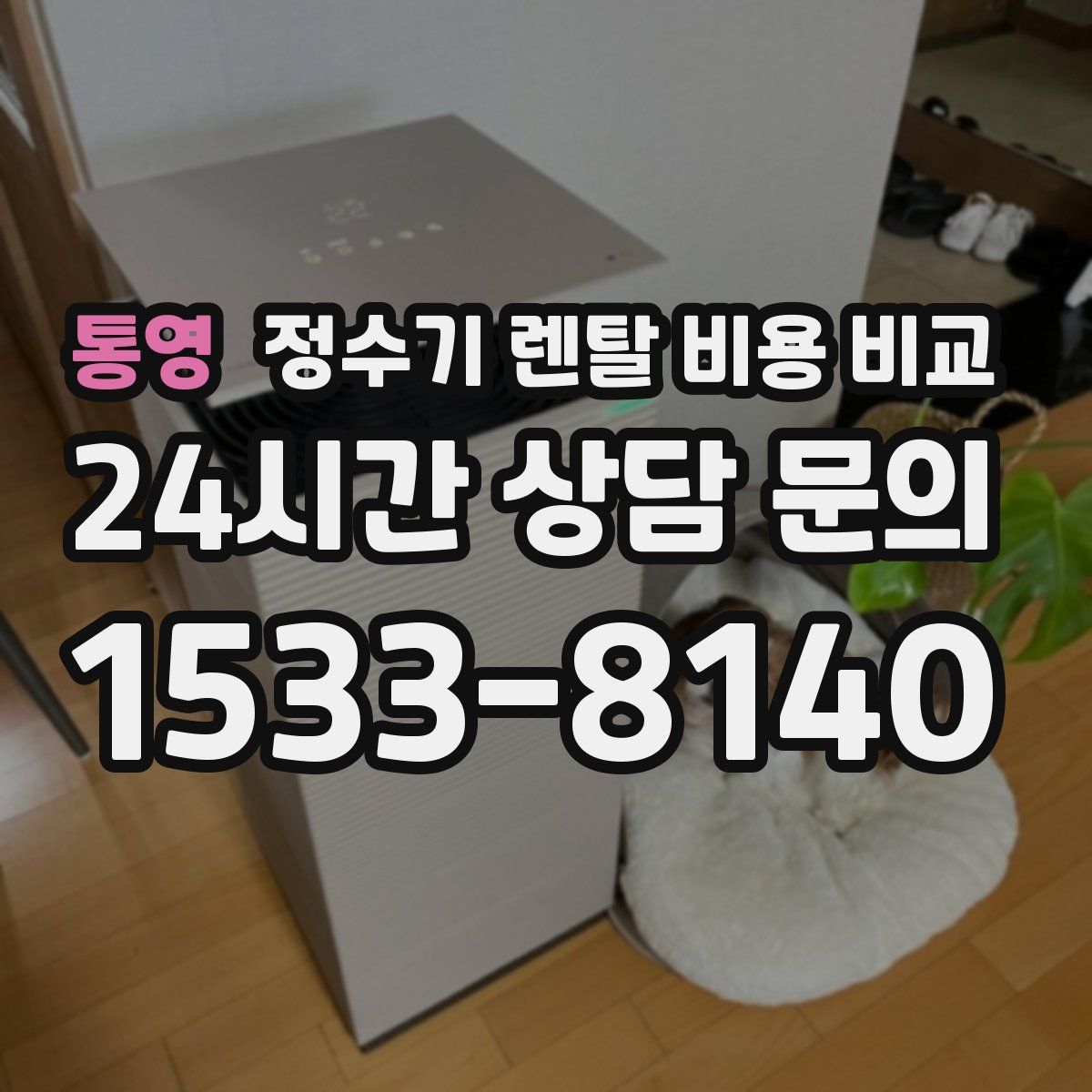 통영 정수기 렌탈 비용 비교