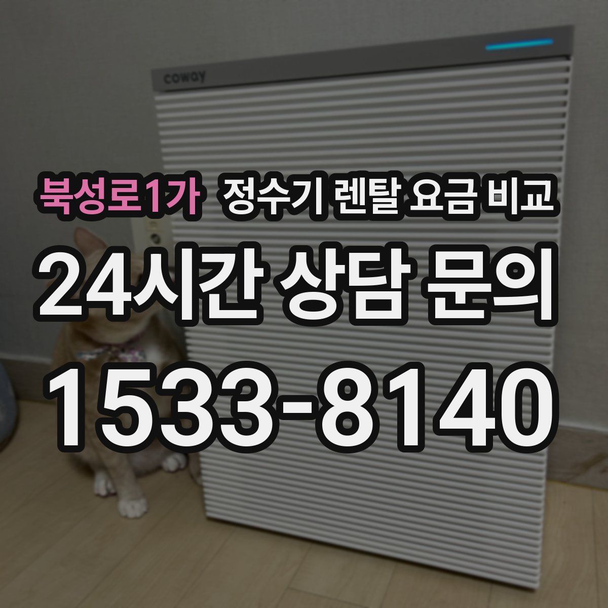 북성로1가 정수기 렌탈 요금 비교