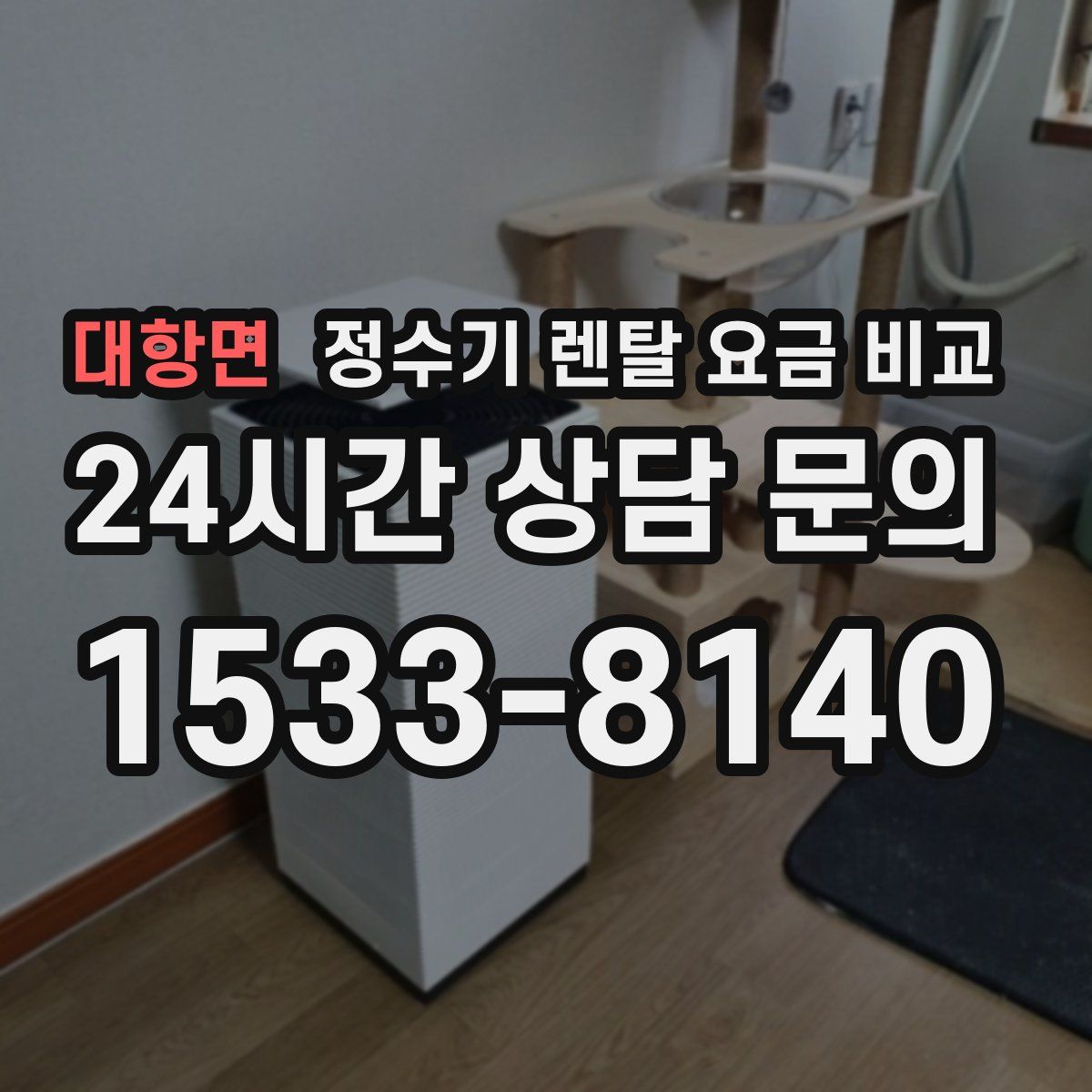 대항면 정수기 렌탈 요금 비교