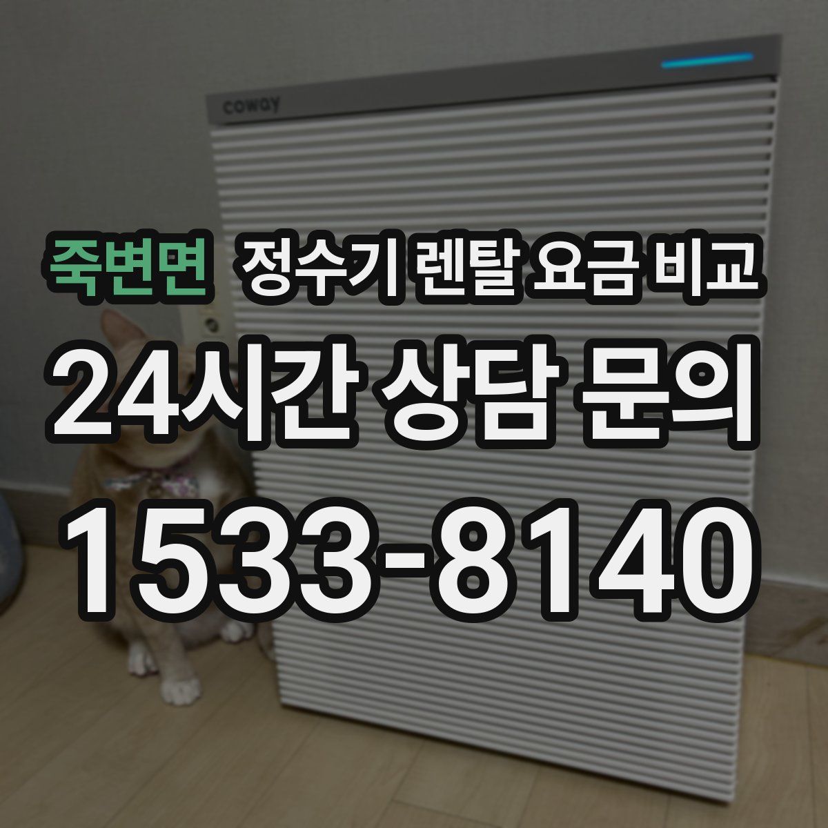죽변면 정수기 렌탈 요금 비교