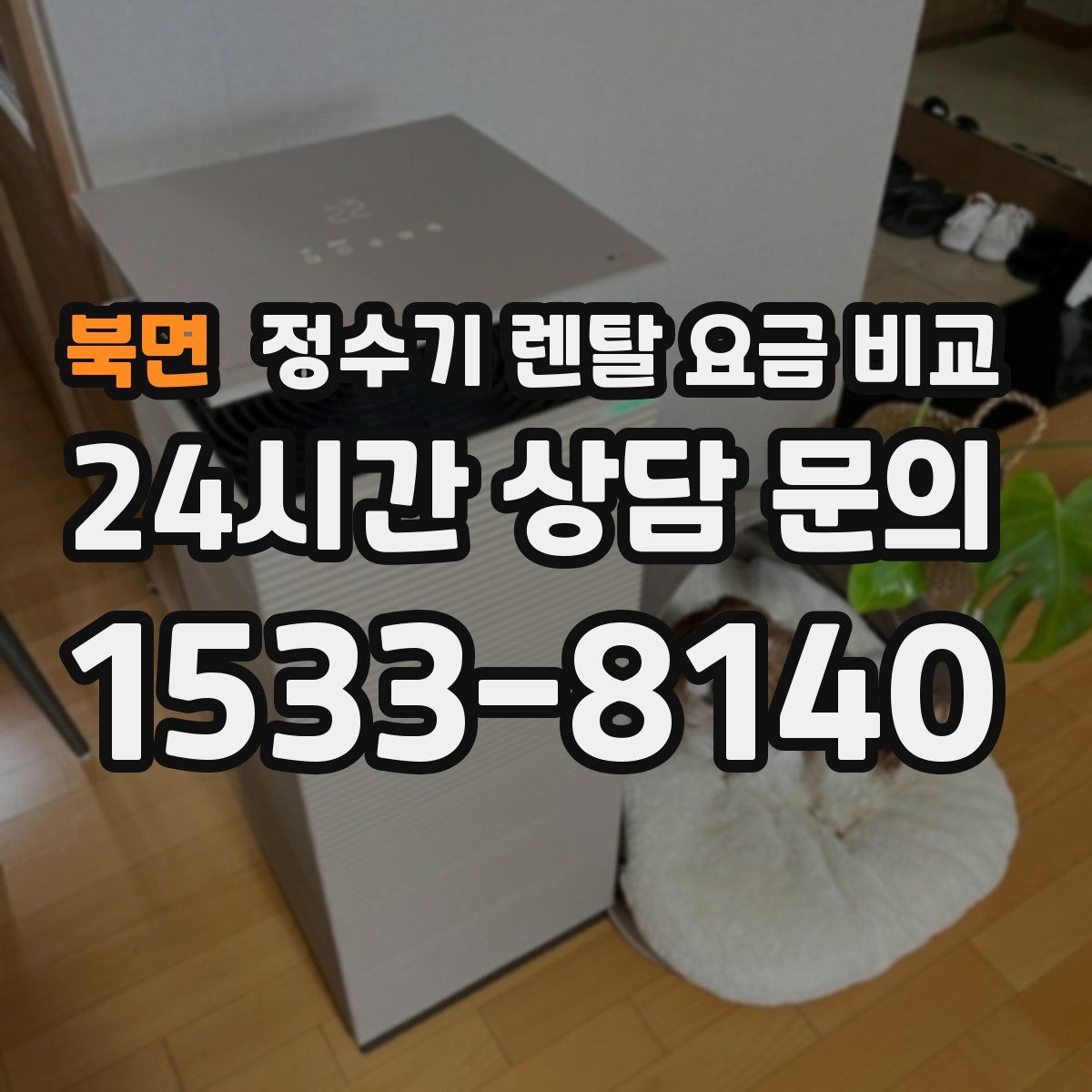 북면 정수기 렌탈 요금 비교