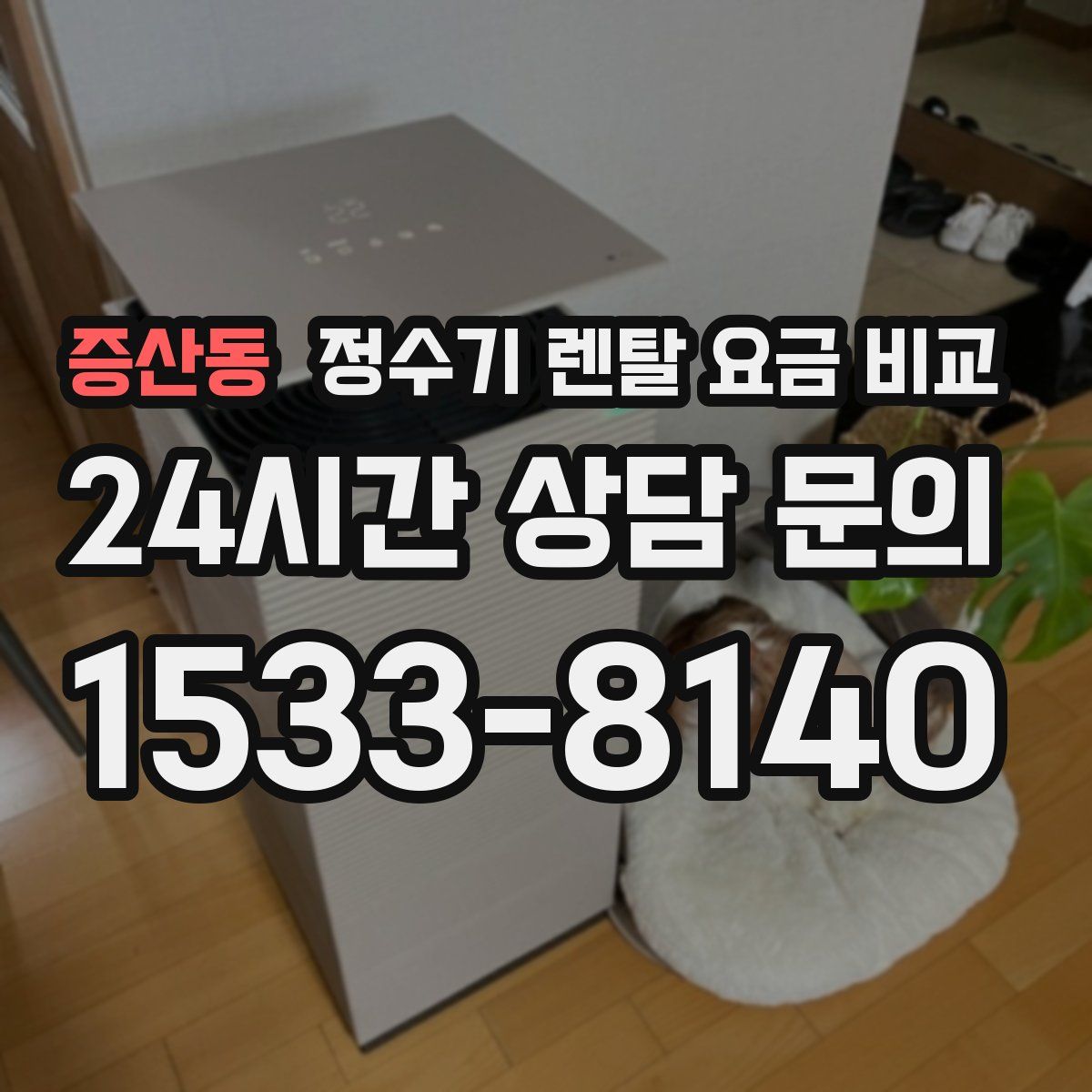 증산동 정수기 렌탈 요금 비교