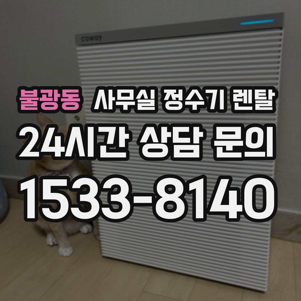 불광동 사무실 정수기 렌탈