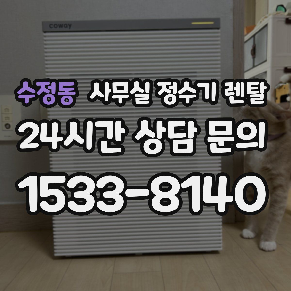 수정동 사무실 정수기 렌탈
