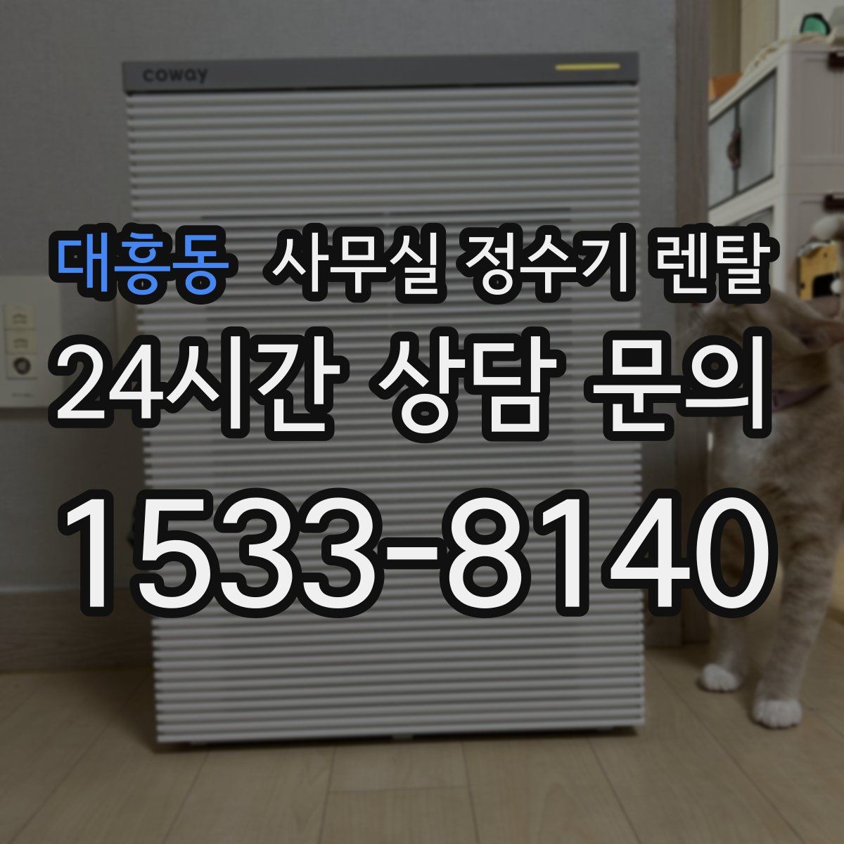 대흥동 사무실 정수기 렌탈