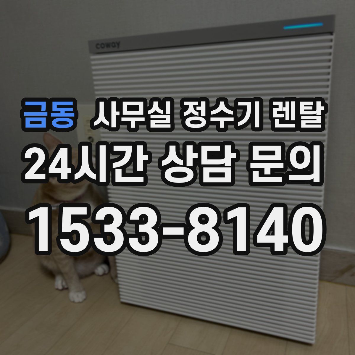 금동 사무실 정수기 렌탈