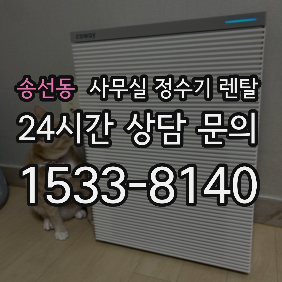 송선동 사무실 정수기 렌탈