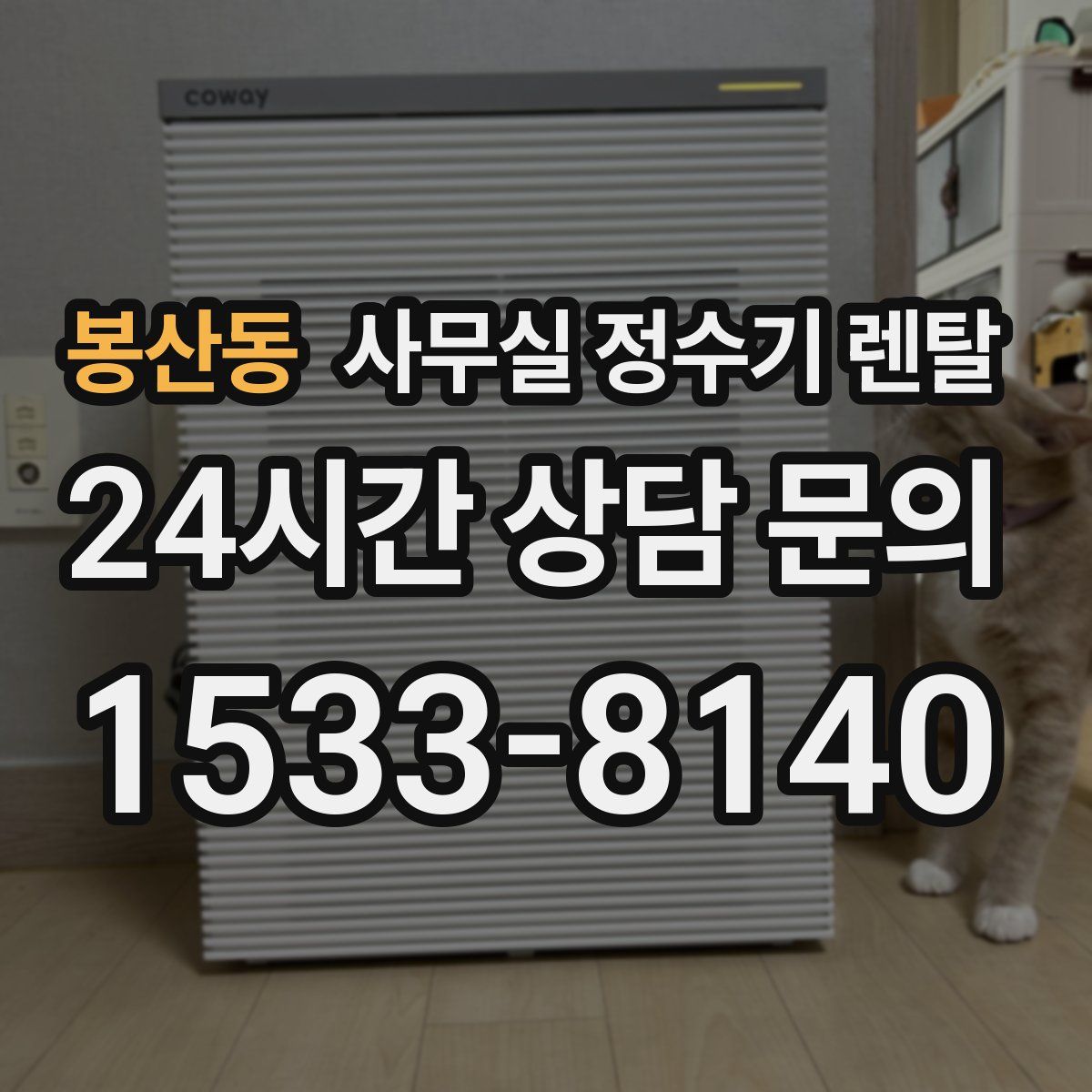 봉산동 사무실 정수기 렌탈