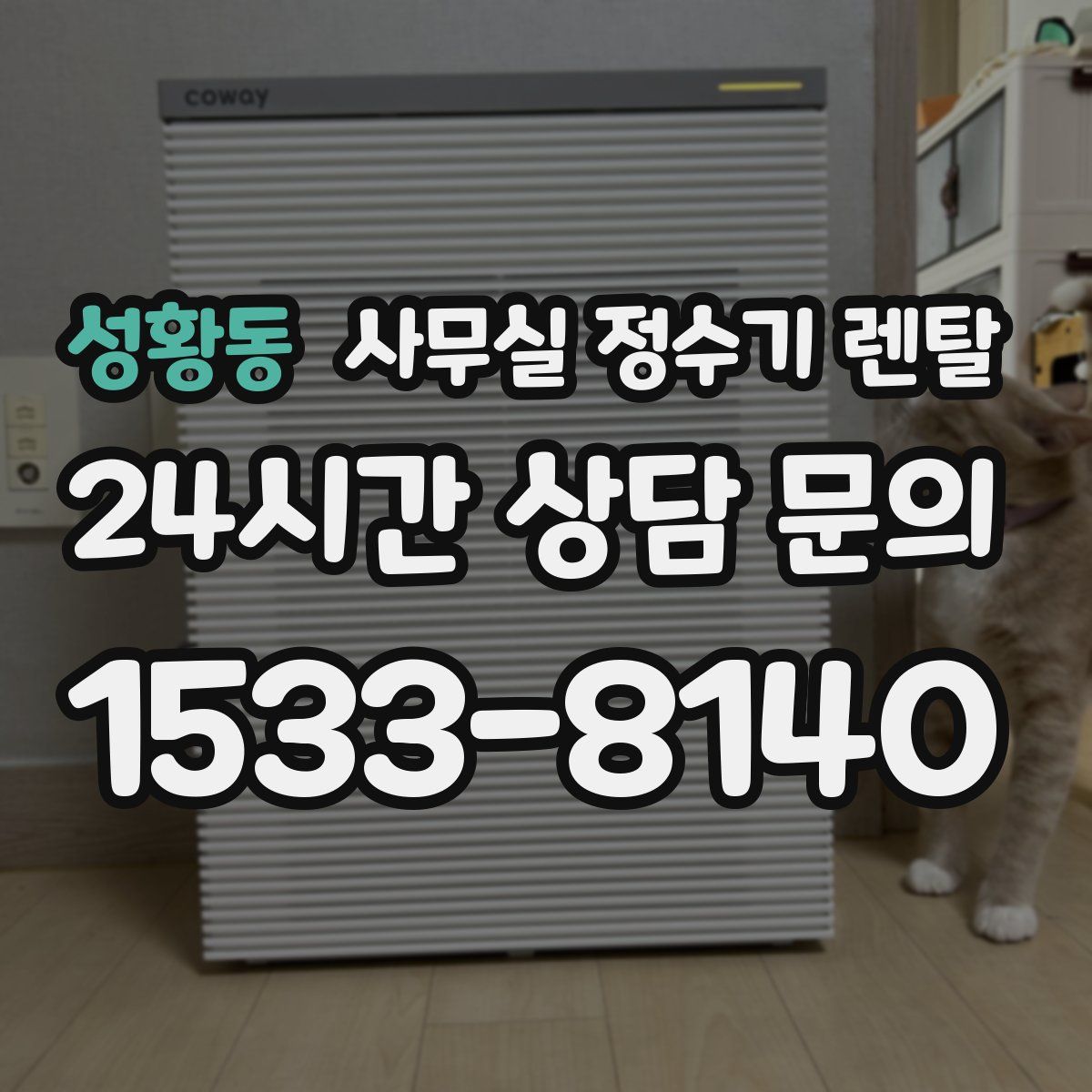 성황동 사무실 정수기 렌탈