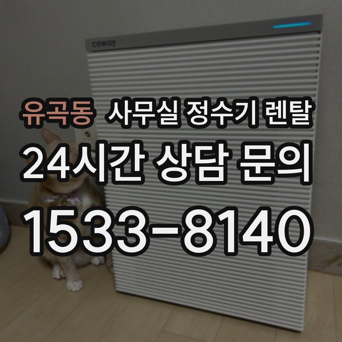 유곡동 사무실 정수기 렌탈