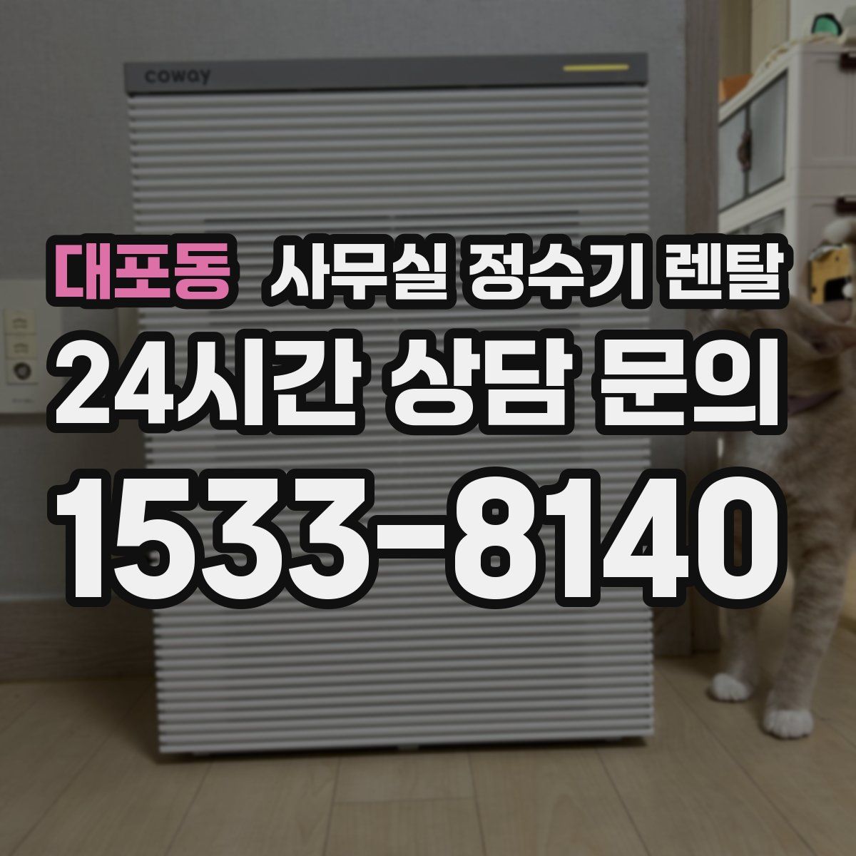 대포동 사무실 정수기 렌탈