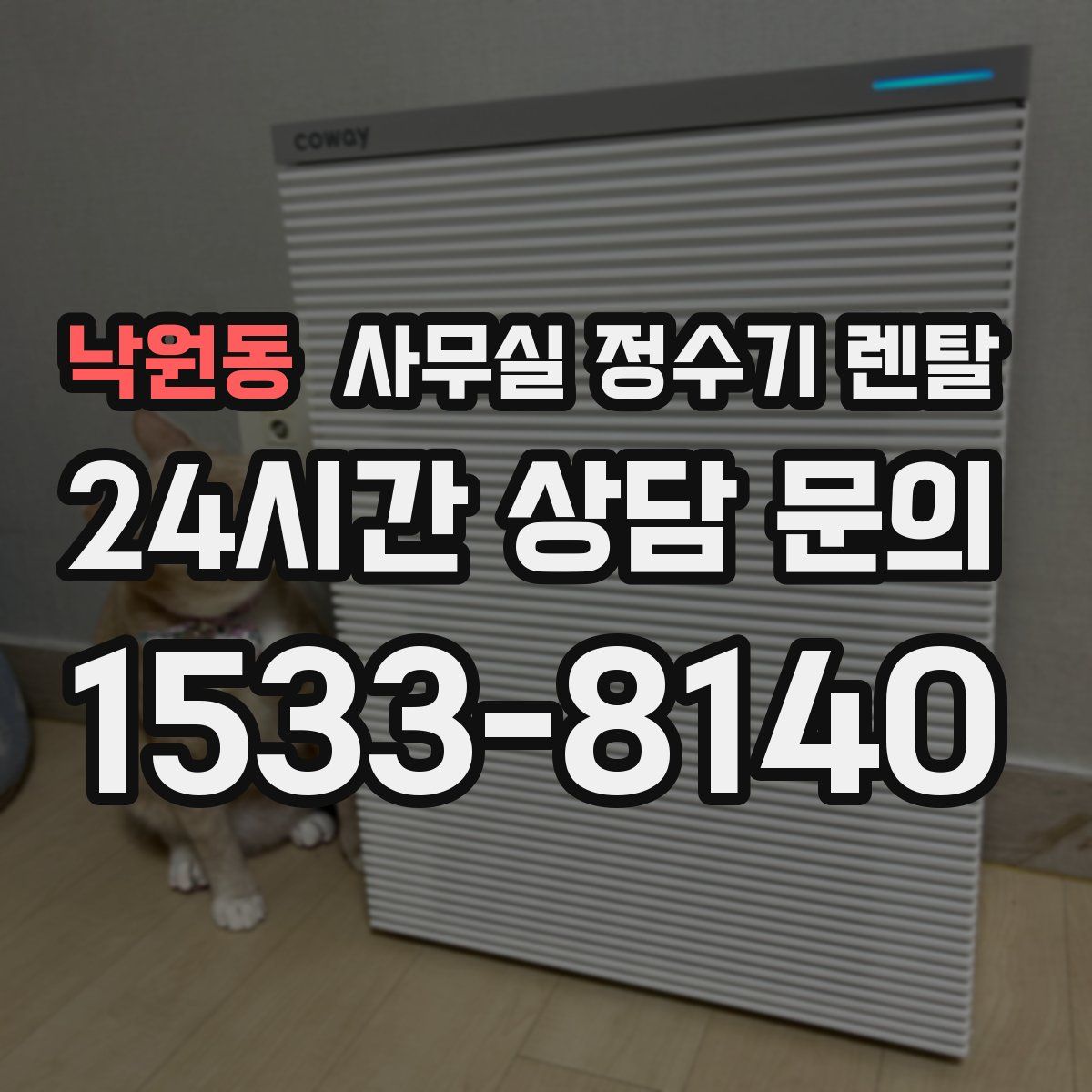 낙원동 사무실 정수기 렌탈