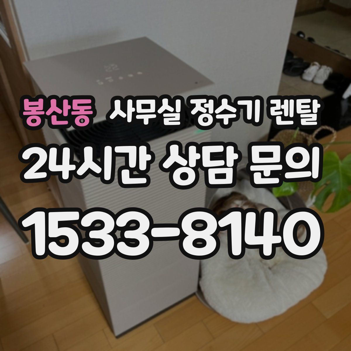 봉산동 사무실 정수기 렌탈