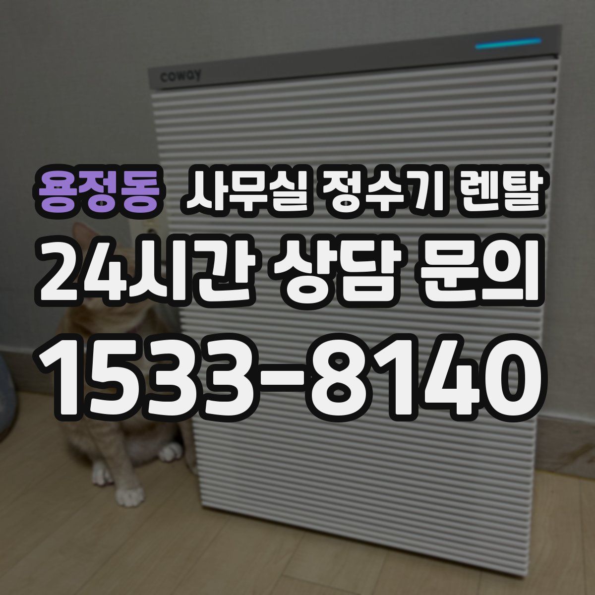 용정동 사무실 정수기 렌탈