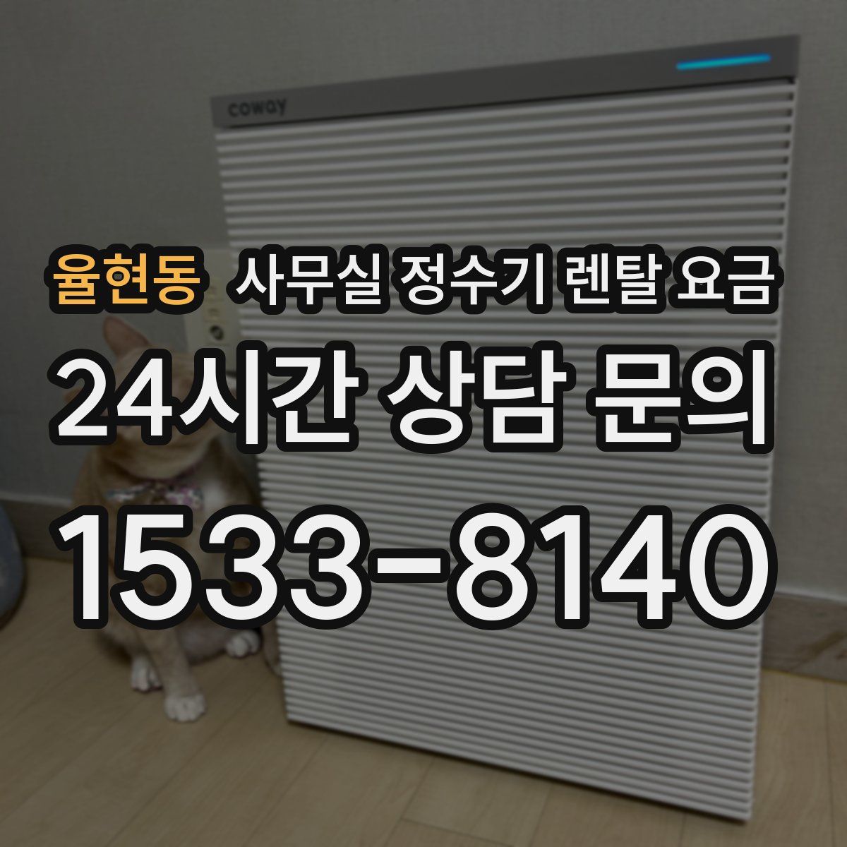 율현동 사무실 정수기 렌탈 요금