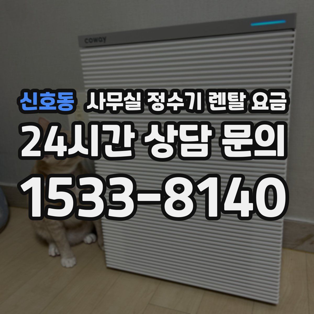 신호동 사무실 정수기 렌탈 요금