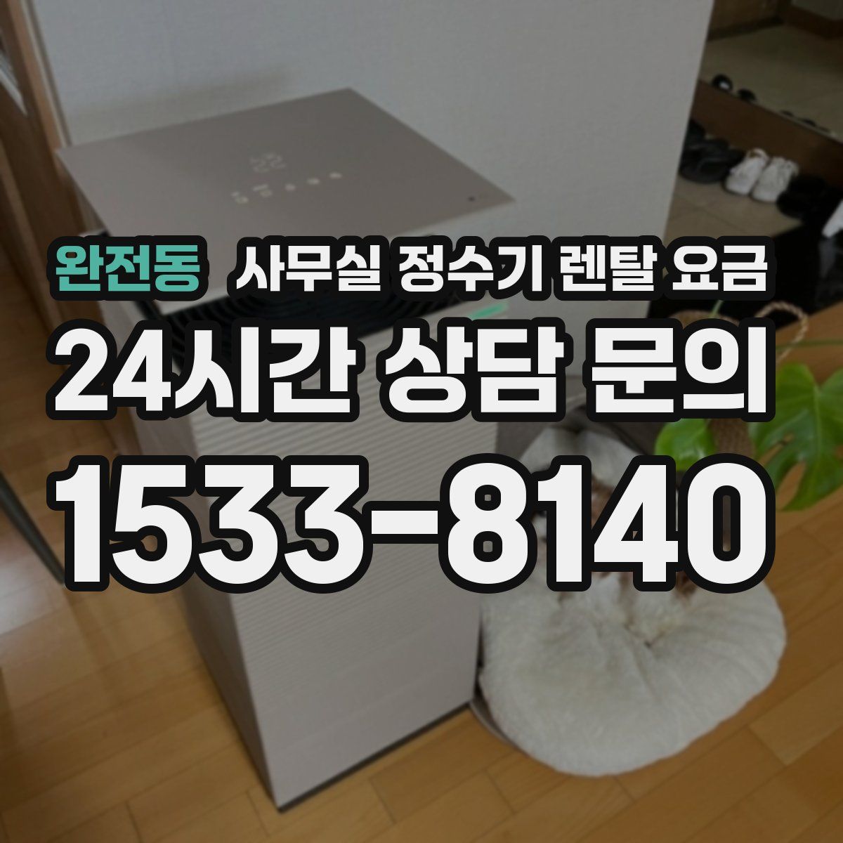 완전동 사무실 정수기 렌탈 요금