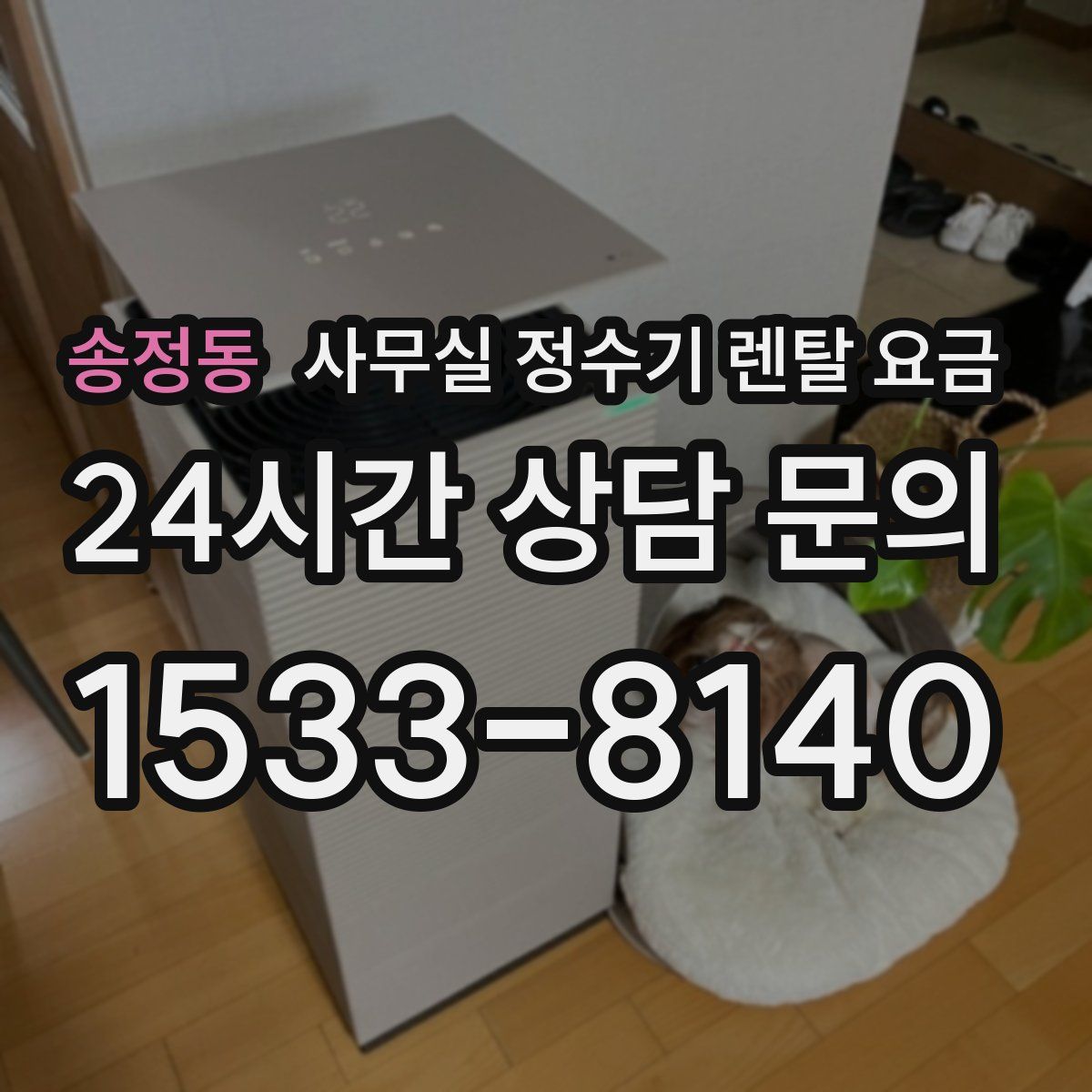 송정동 사무실 정수기 렌탈 요금