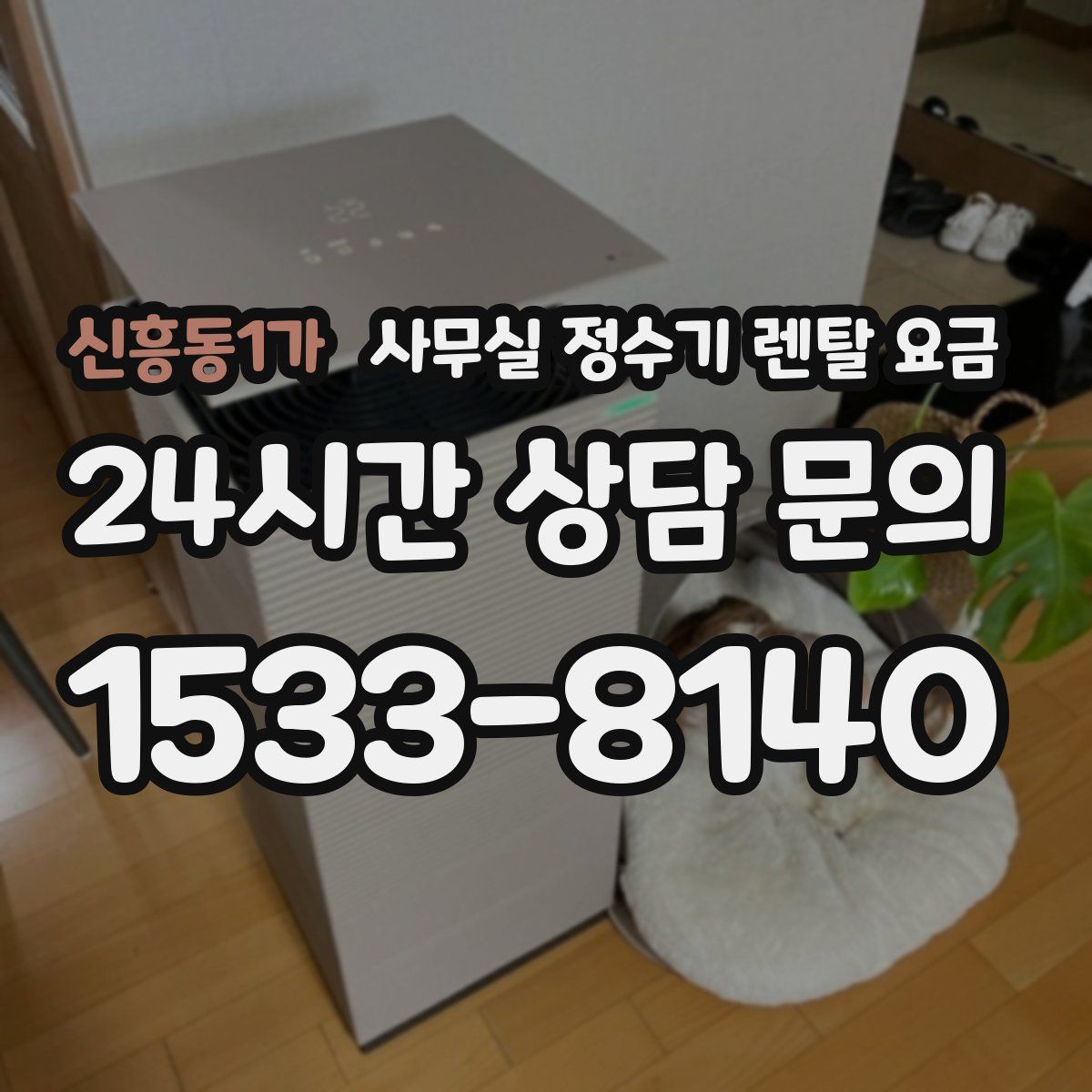 신흥동1가 사무실 정수기 렌탈 요금