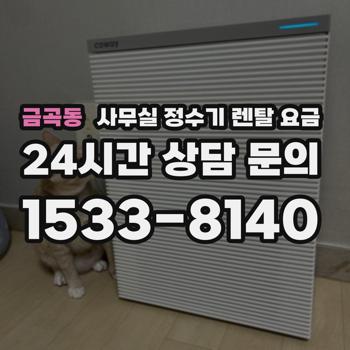 금곡동 사무실 정수기 렌탈 요금