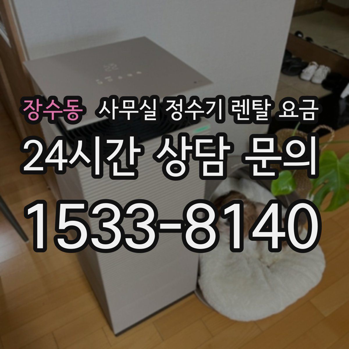 장수동 사무실 정수기 렌탈 요금