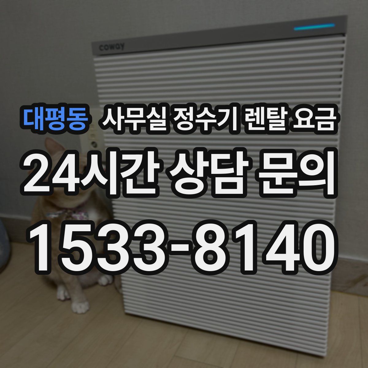대평동 사무실 정수기 렌탈 요금