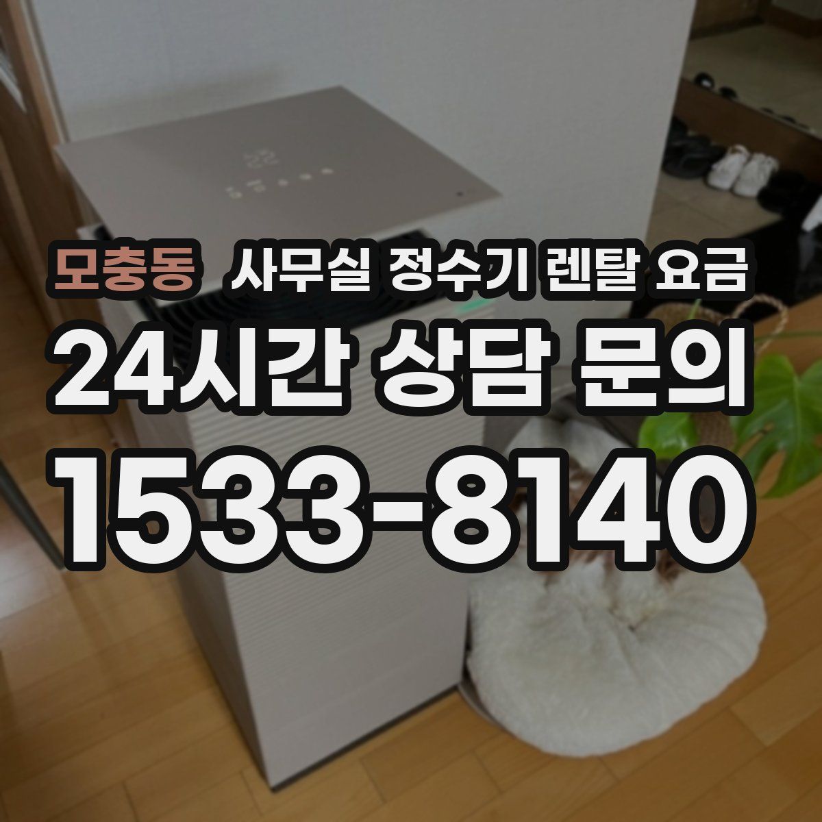 모충동 사무실 정수기 렌탈 요금