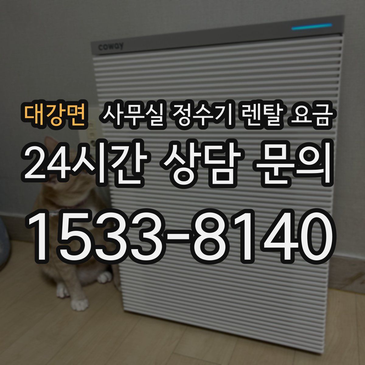 대강면 사무실 정수기 렌탈 요금