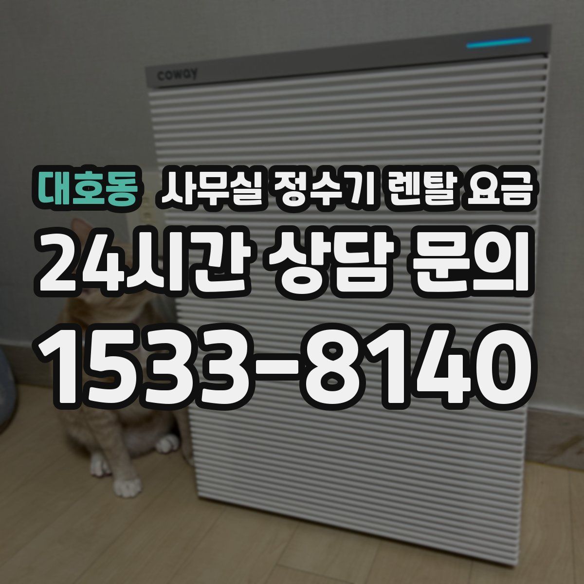대호동 사무실 정수기 렌탈 요금
