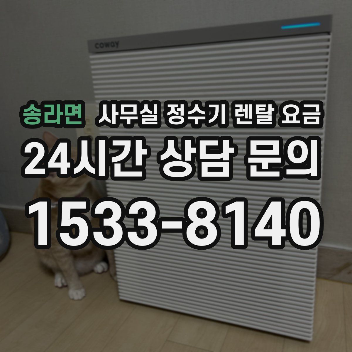 송라면 사무실 정수기 렌탈 요금