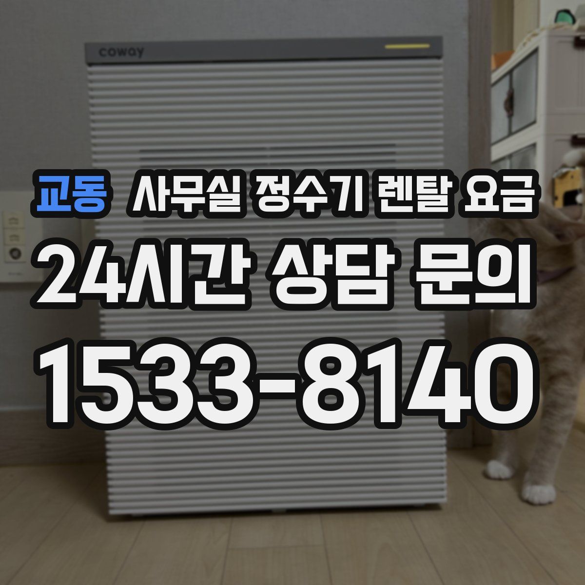 교동 사무실 정수기 렌탈 요금
