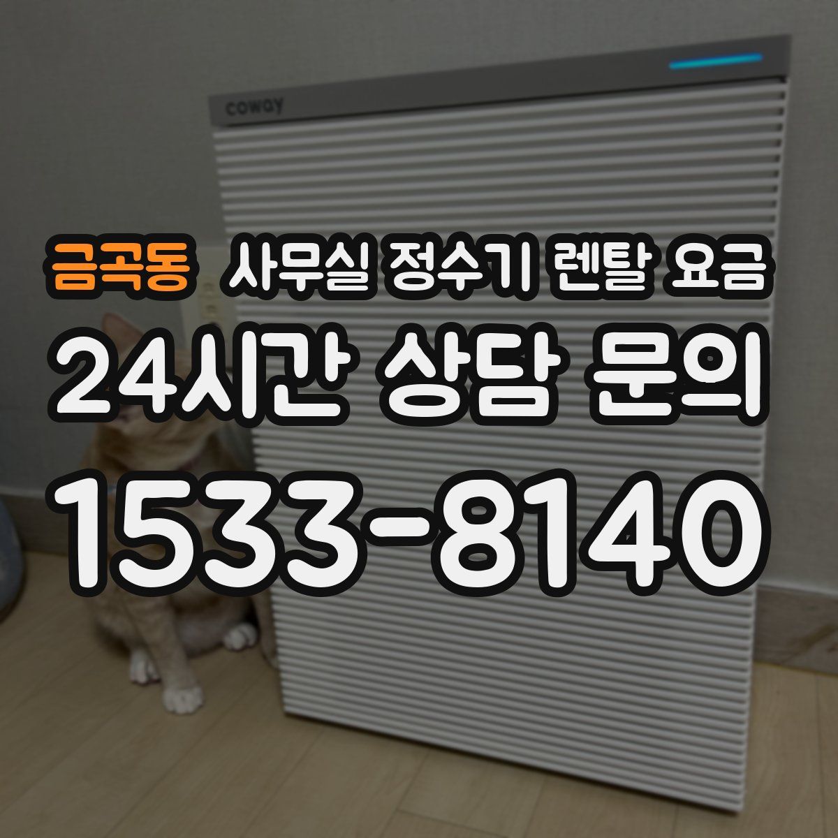 금곡동 사무실 정수기 렌탈 요금