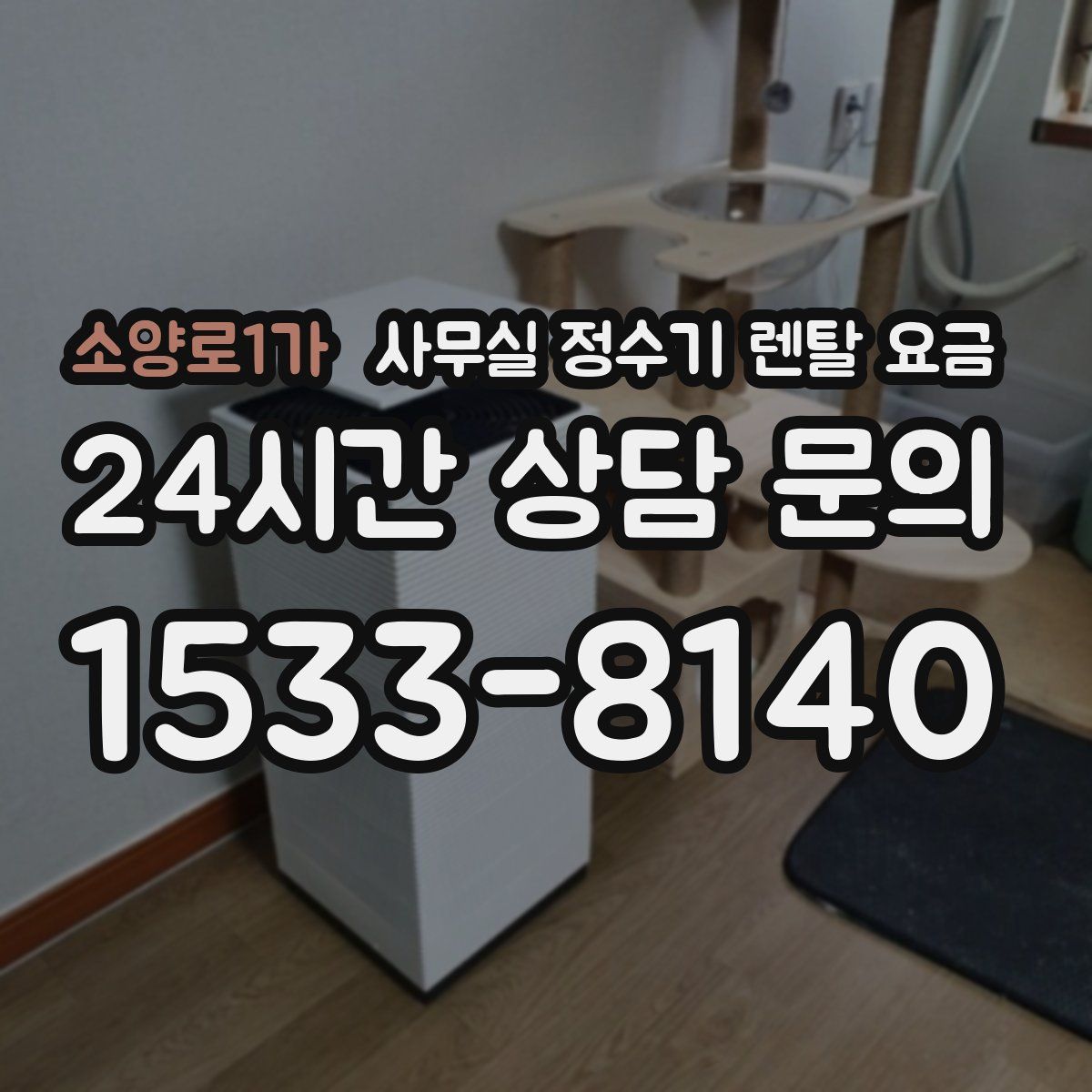 소양로1가 사무실 정수기 렌탈 요금