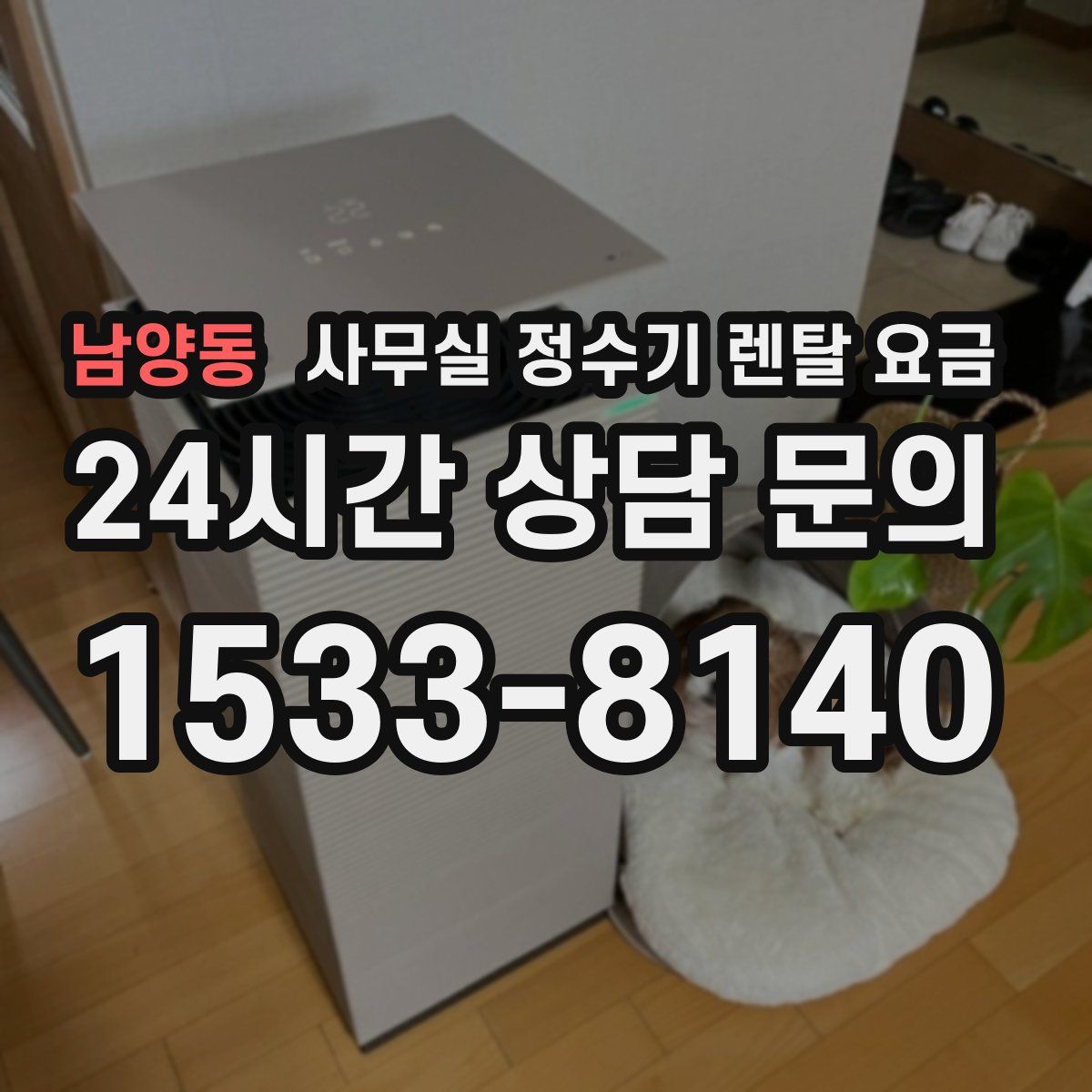 남양동 사무실 정수기 렌탈 요금
