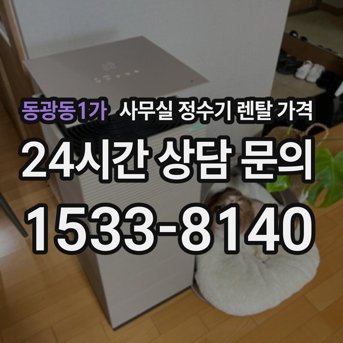 동광동1가 사무실 정수기 렌탈 가격