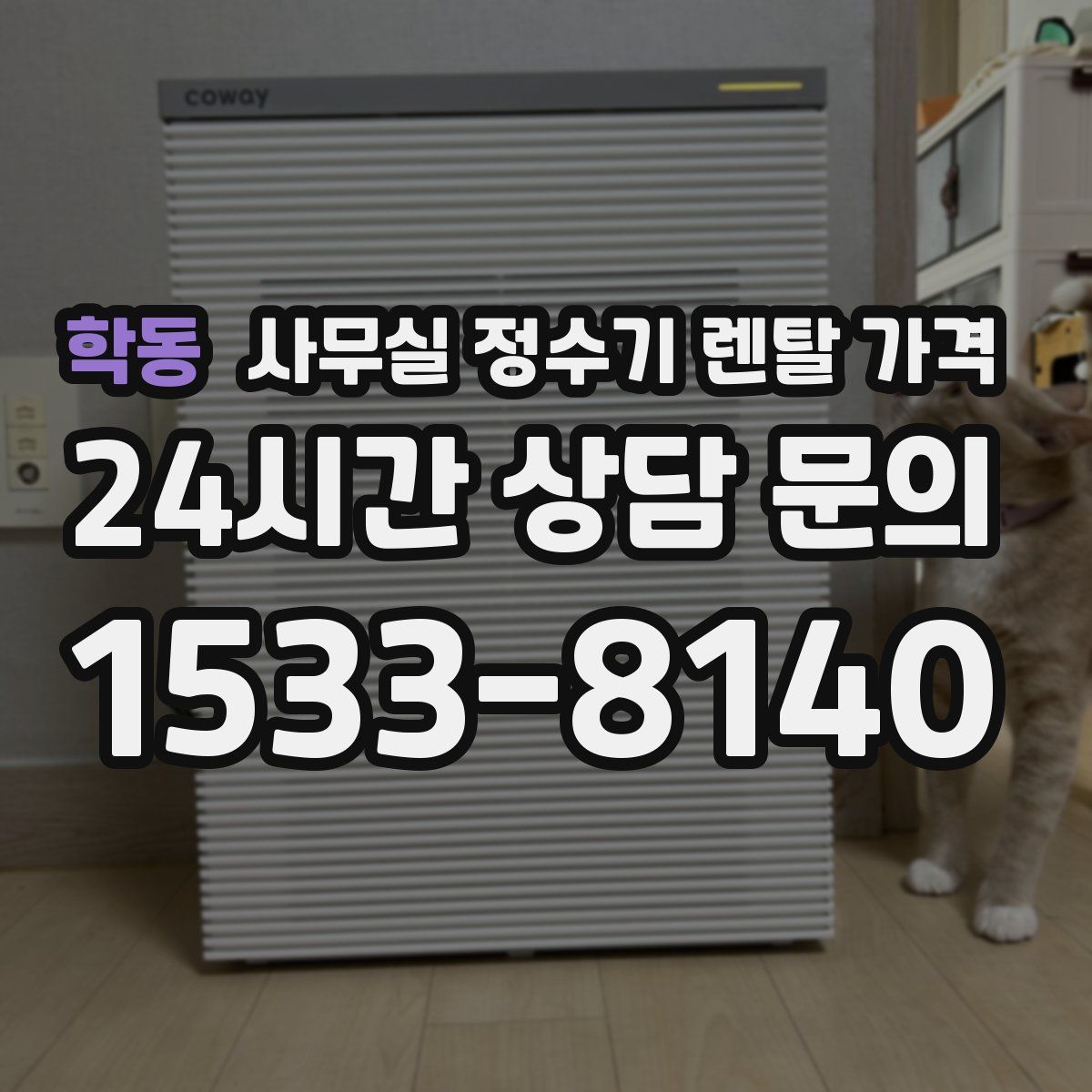 학동 사무실 정수기 렌탈 가격