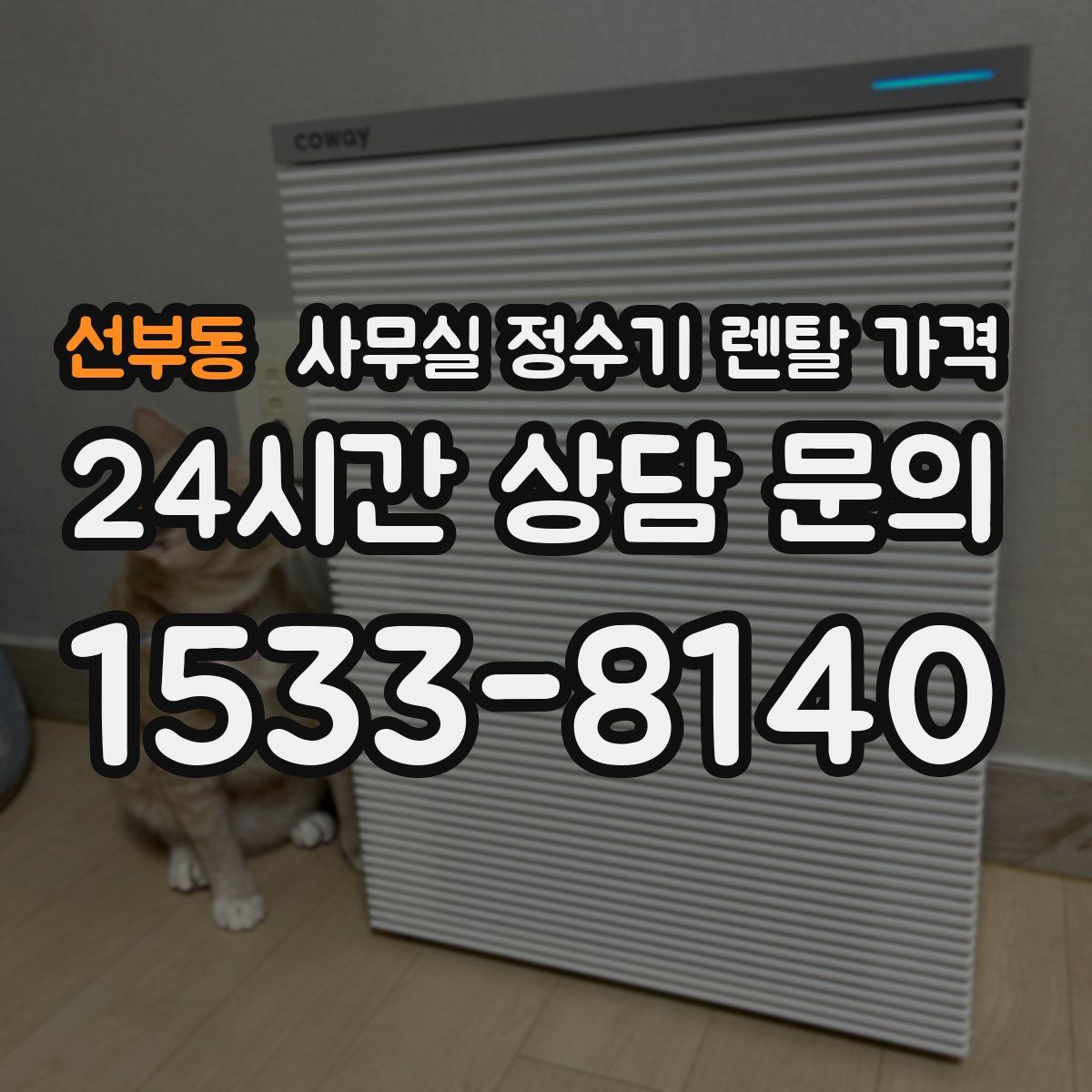 선부동 사무실 정수기 렌탈 가격