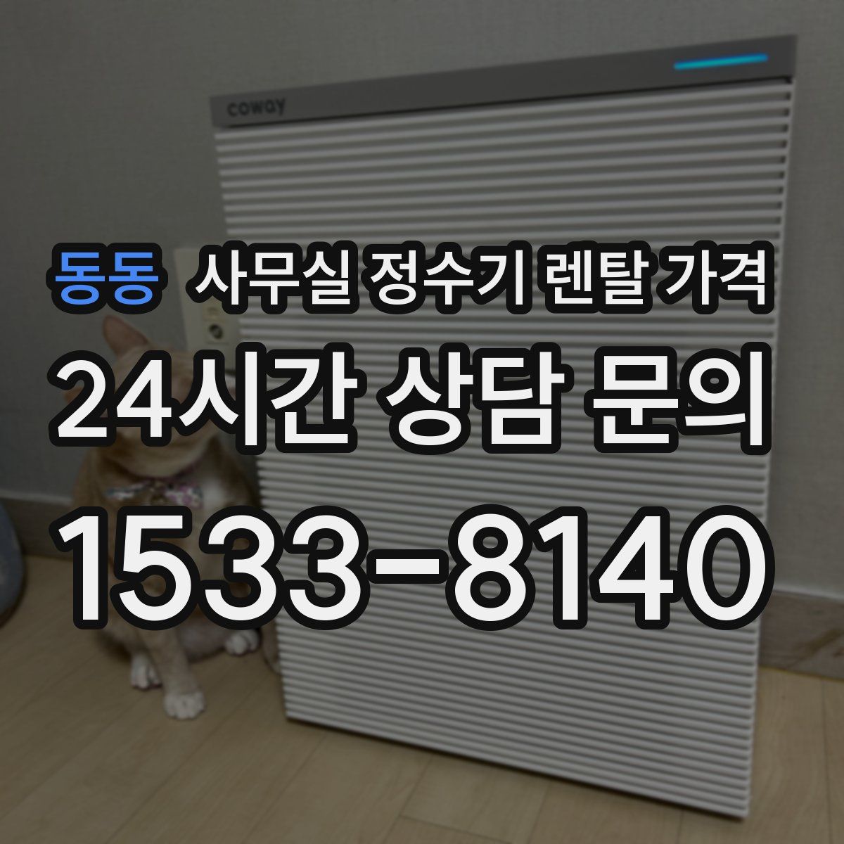 동동 사무실 정수기 렌탈 가격