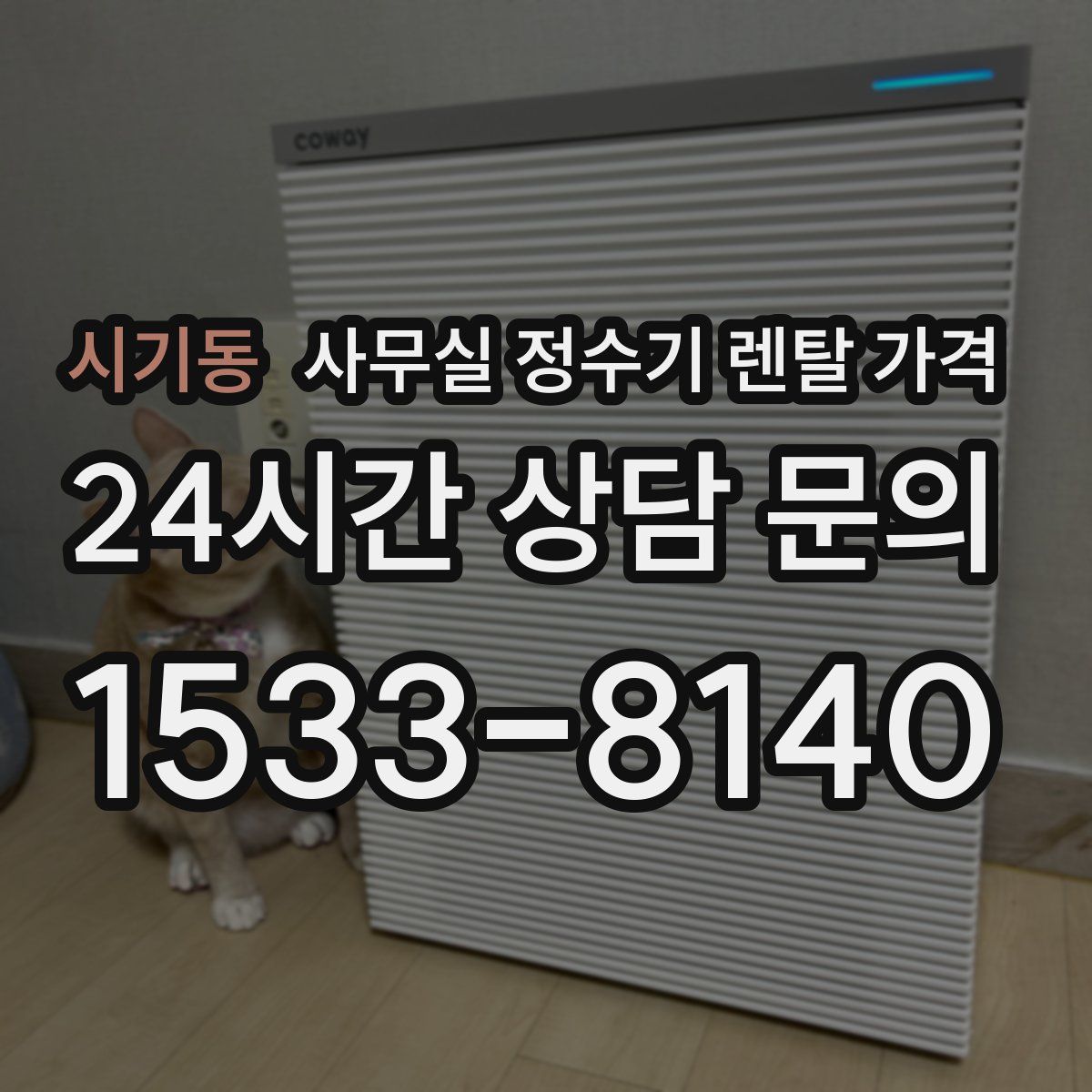 시기동 사무실 정수기 렌탈 가격