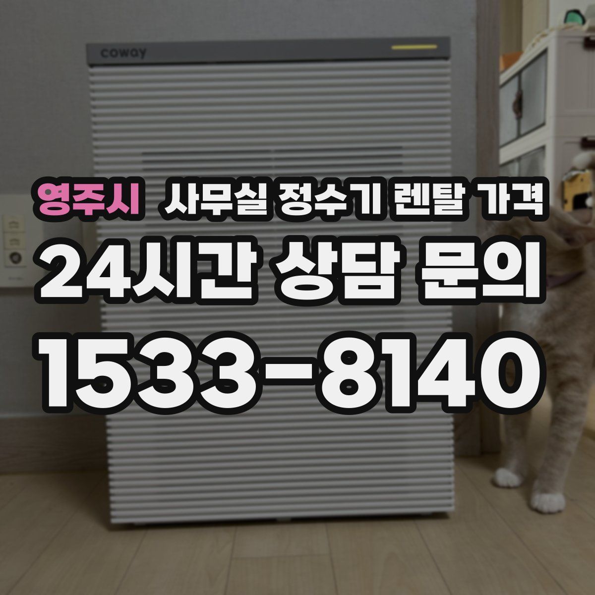 영주시 사무실 정수기 렌탈 가격
