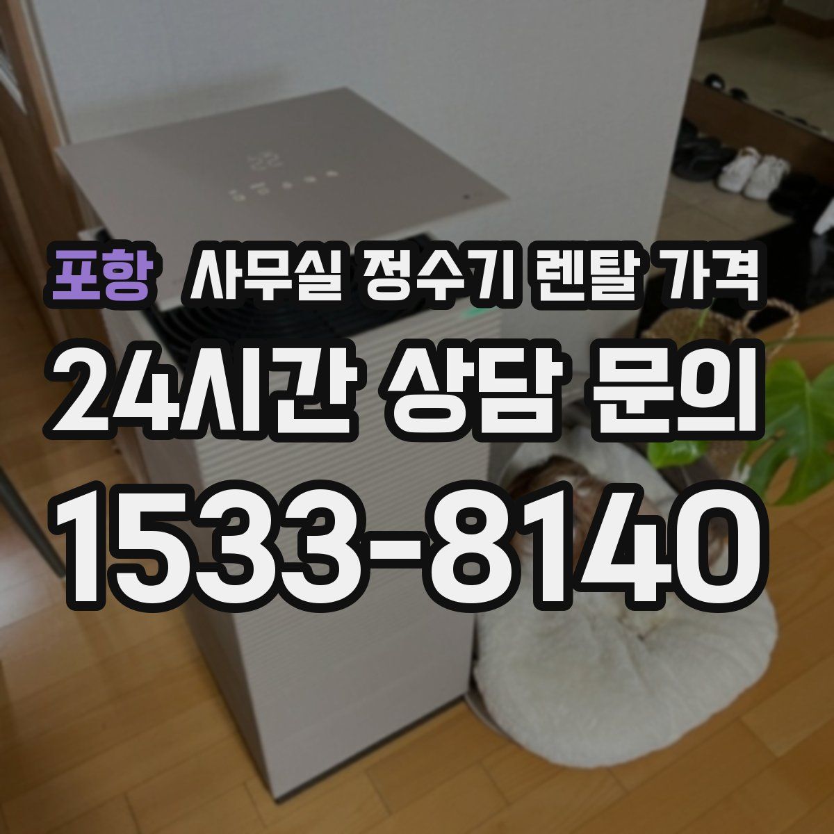 포항 사무실 정수기 렌탈 가격