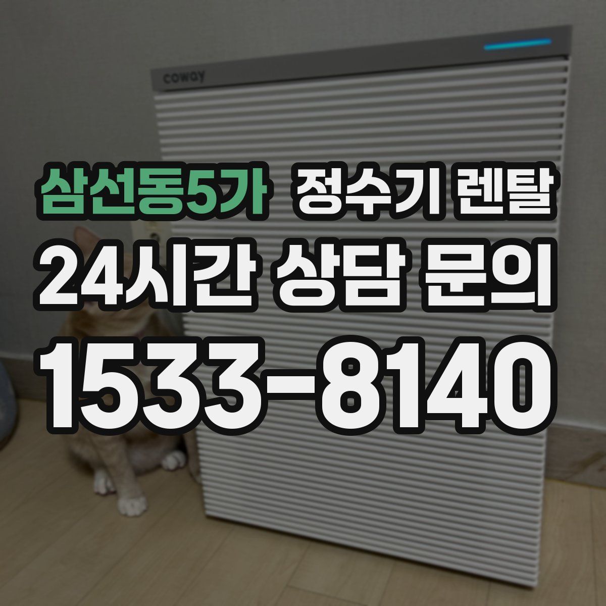 삼선동5가 정수기 렌탈