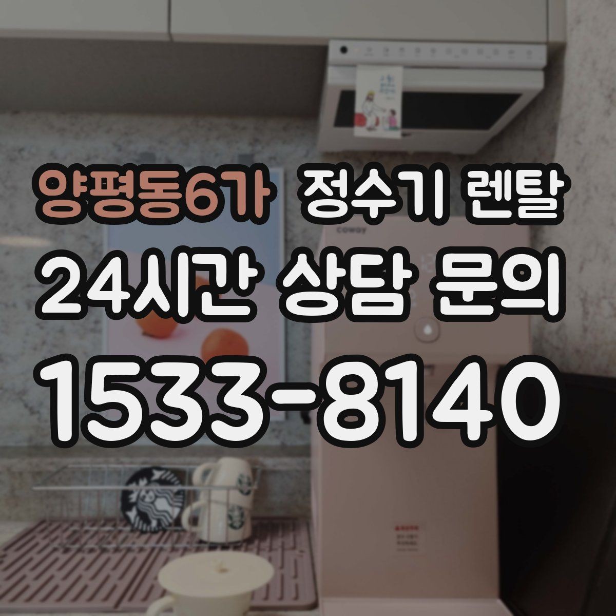 양평동6가 정수기 렌탈 직수형이 인기인 이유와 장단점