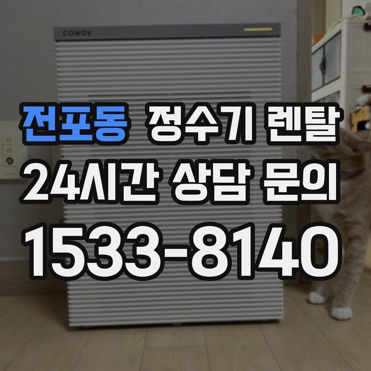 전포동 정수기 렌탈 정수기 주변 물때 곰팡이 예방 팁