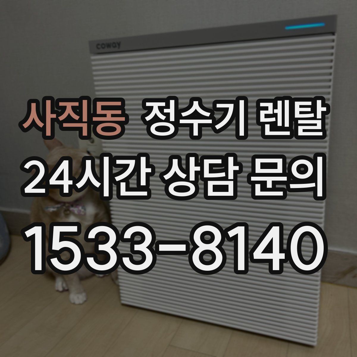 사직동 정수기 렌탈 필터 교체 알림이 필요한 이유