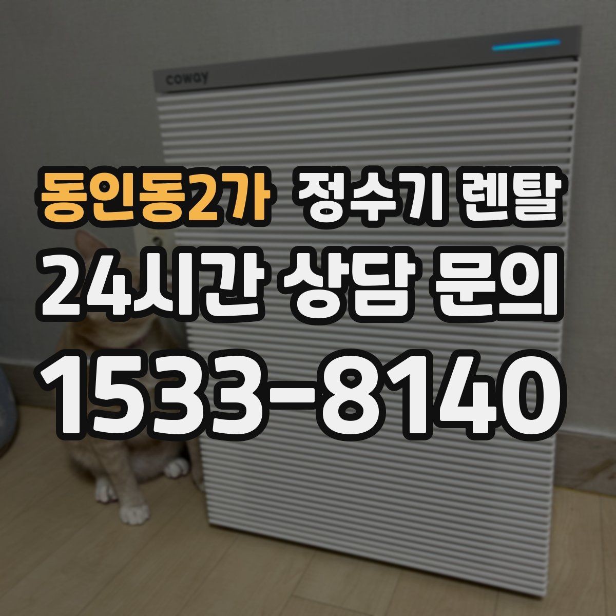 동인동2가 정수기 렌탈 화이트 블랙 메탈 중 어떤 색이 깔끔할까