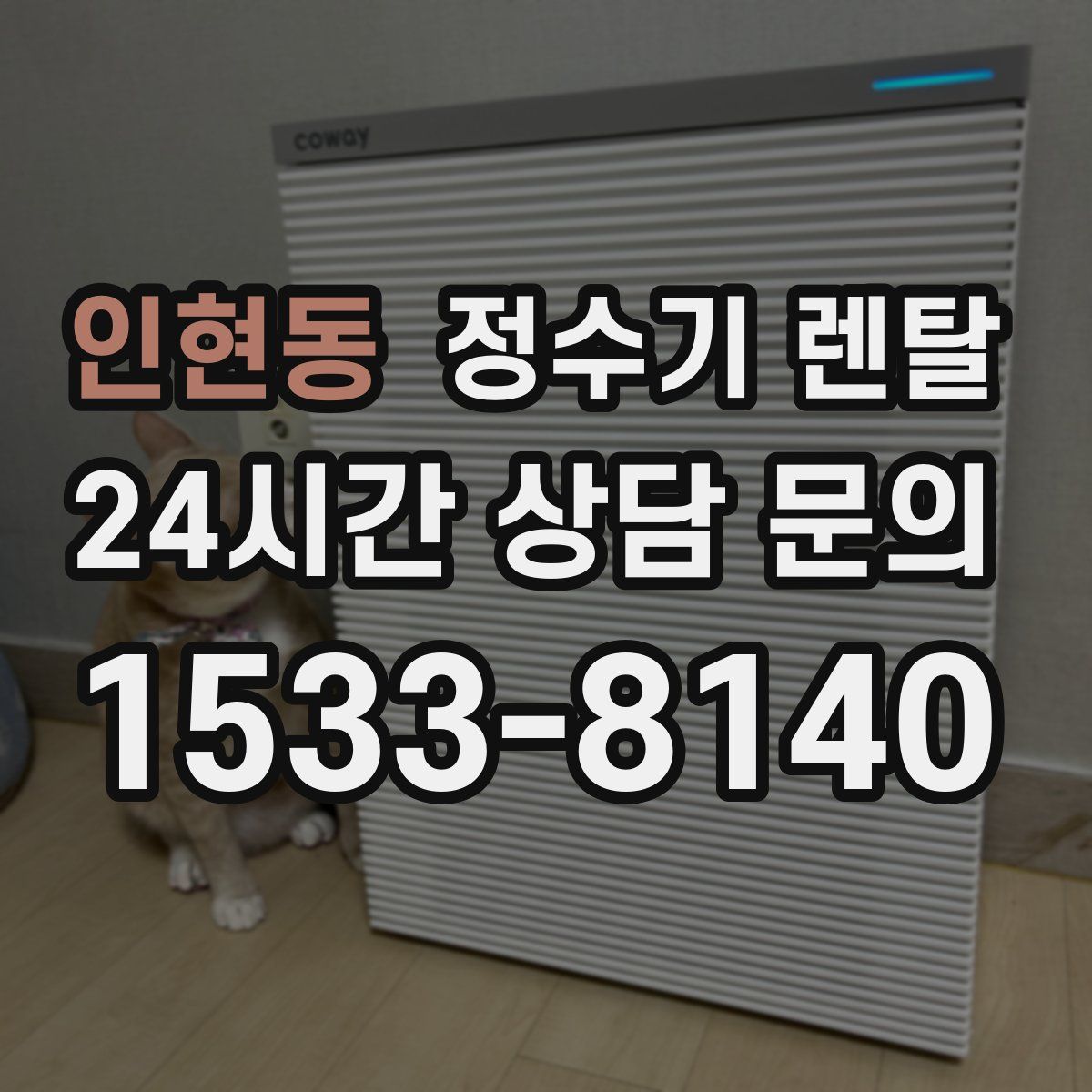 인현동 정수기 렌탈