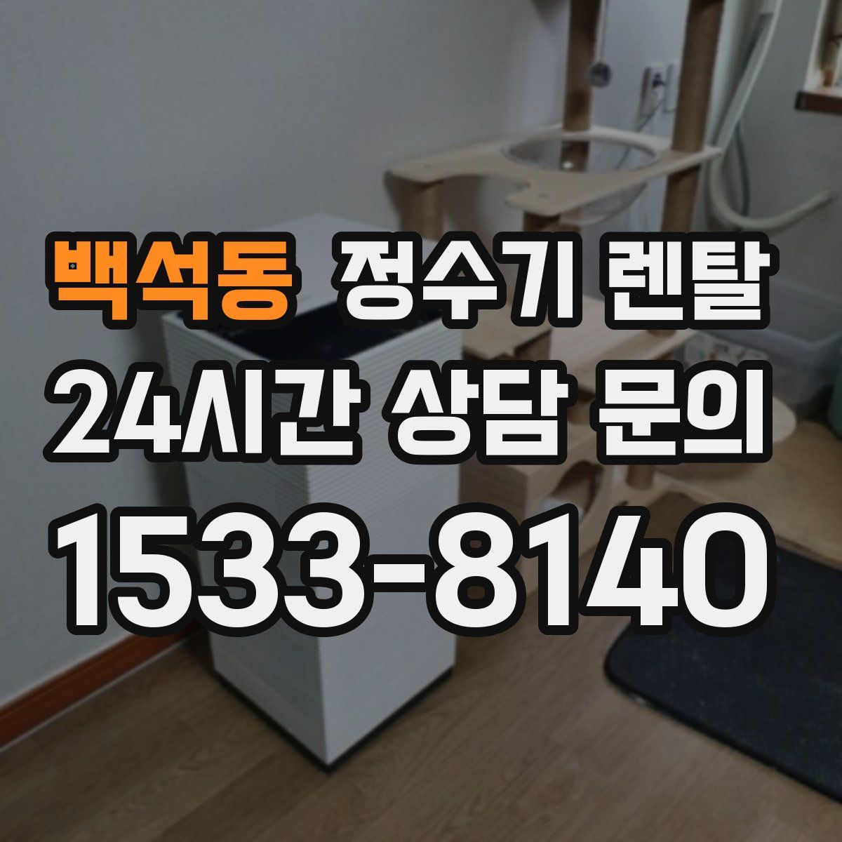 백석동 정수기 렌탈